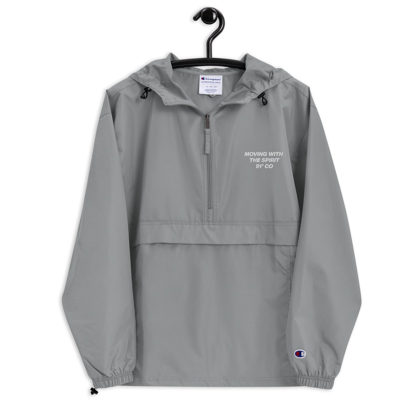 Embroidered Champion Packable Jacket - DRMST8