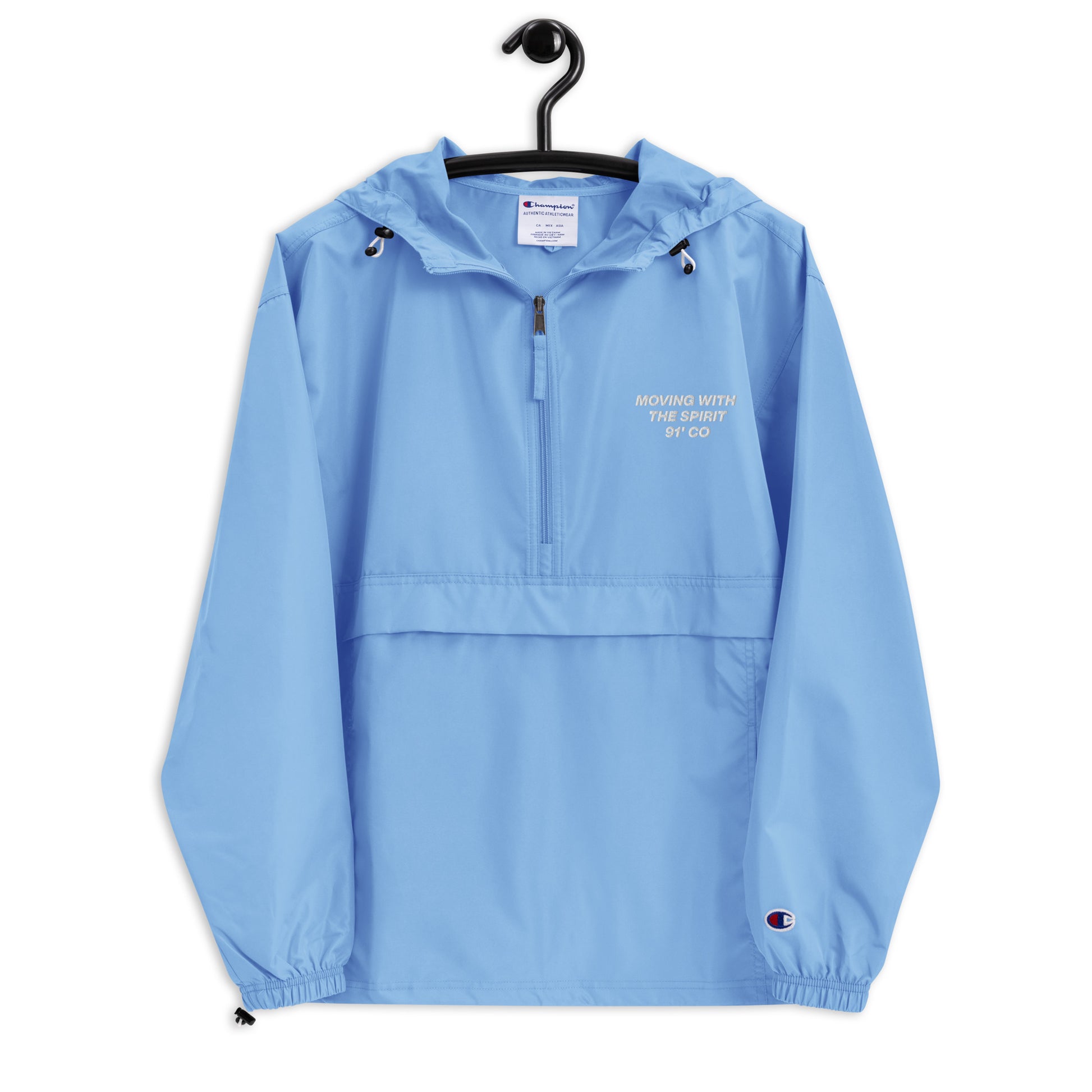 Embroidered Champion Packable Jacket - DRMST8